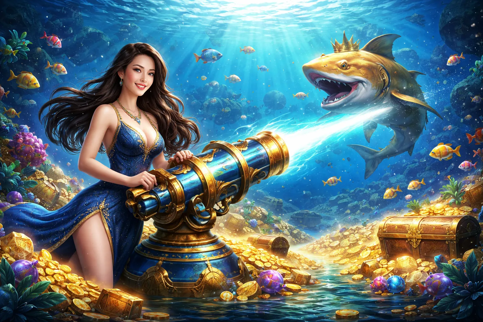 Thế giới Bắn Cá sôi động tại Kingbet86