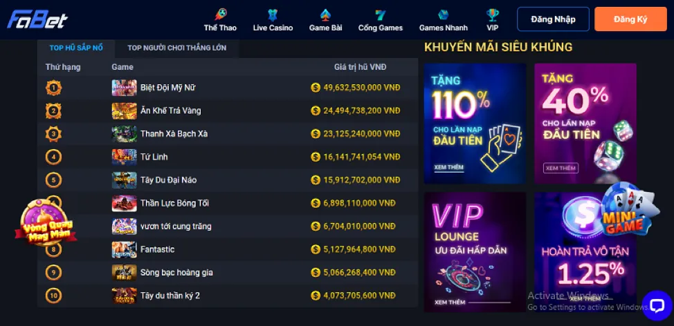 Hoàn trả casino Kingbet86