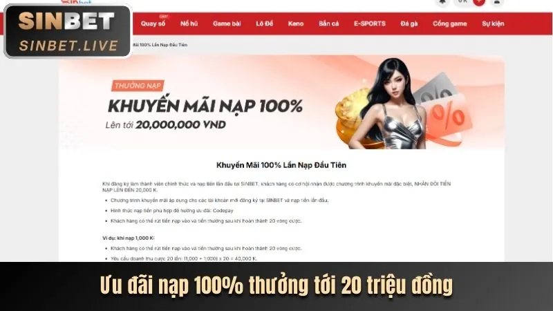 Hoàn trả Xổ số hàng ngày